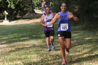 photo of the 1st female Oxfordshire club runner