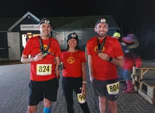 photo of Liam, Rachel and Russell