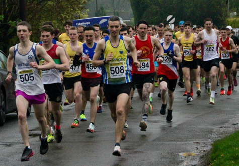This photo of the start of the race was taken by Fraser Howard